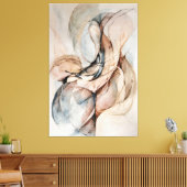 Symfonie van Vormen Canvas Afdruk (Insitu (Woonkamer))