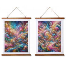 Symfonie van weelde Een Abstract meesterwerk