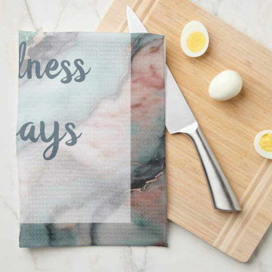 Symfonie - Wit Theedoek (Quarter Fold)