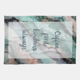 Symfonie - Wit Theedoek