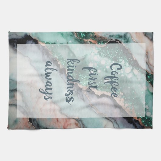 Symfonie - Wit Theedoek (Horizontaal)