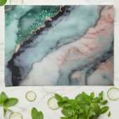 Symfonie - Wit Theedoek (Gevouwen)