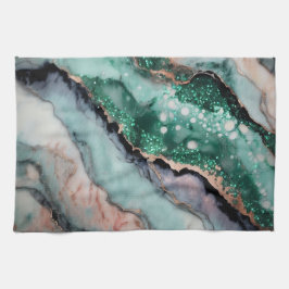 Symfonie - Wit Theedoek