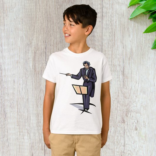 Symfonieorkest Dirigent Klassieke Muziek T-shirt
