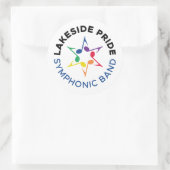 Symfonisch Blaascirkel Sticker (Tas)