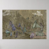 Symfonische gebergten poster (Voorkant)