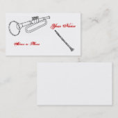 Symfonische visitekaartje (Voorkant / Achterkant)