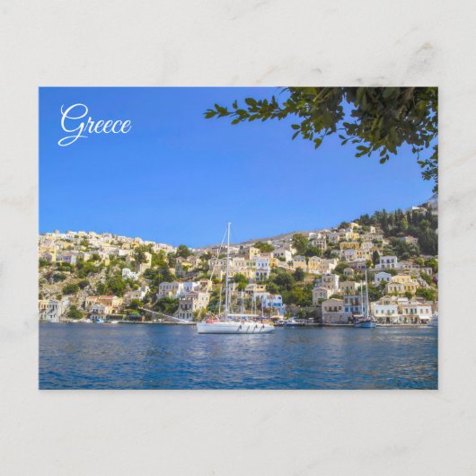 Symi-eiland in Griekenland Briefkaart (Voorkant)