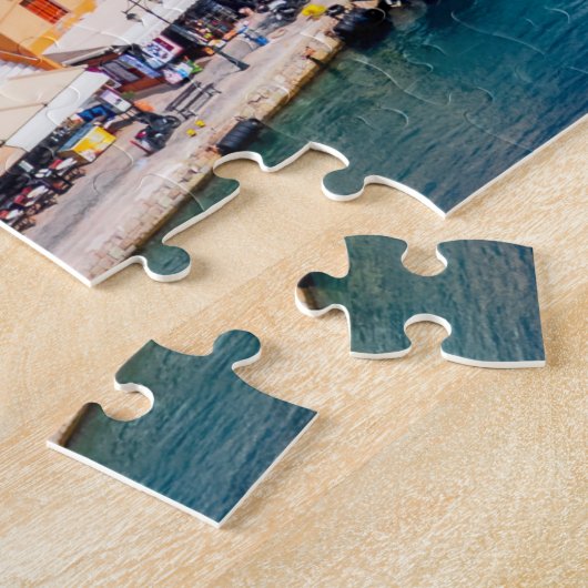 Symi eiland in Griekenland Legpuzzel (Zijkant)