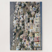 Symi Greece Jigzaag Puzzle Legpuzzel (Verticaal)