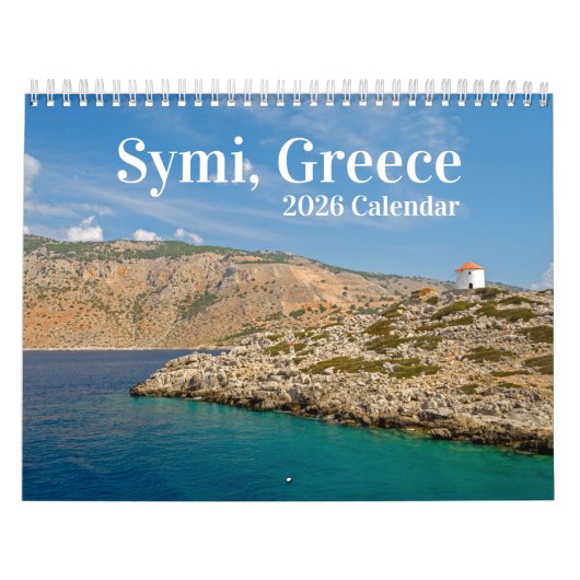 Symi Grieks Eiland 2026 Kalender (Hoes)
