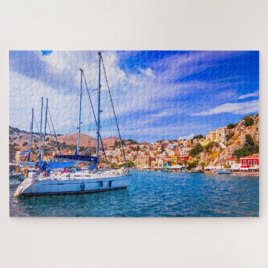 Symi in Griekenland Legpuzzel (Horizontaal)