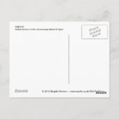 Symi in het Briefkaart Griekenland (Achterkant)