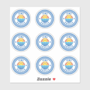 Symi Island, Greece Multiple Pack Sticker