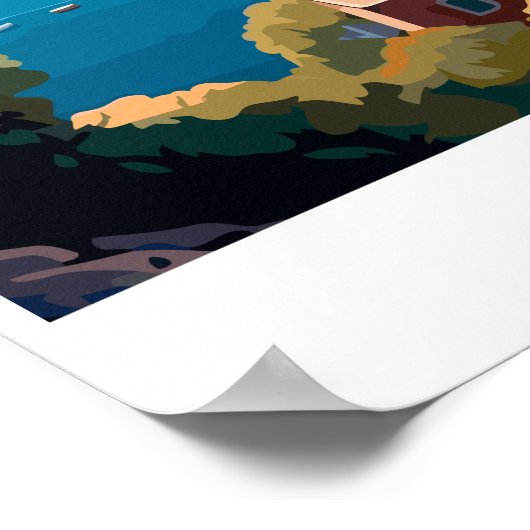 Symi Island in Griekenland cadeaus Poster (Hoek)