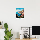 Symi Island in Griekenland cadeaus Poster (Thuiskantoor)