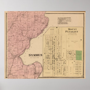 Symmes Mt Pleasant, Ohio Poster