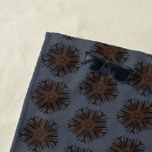 Symmetrical Line Drawing Mechanical Floral Style Strandlaken (In situ)