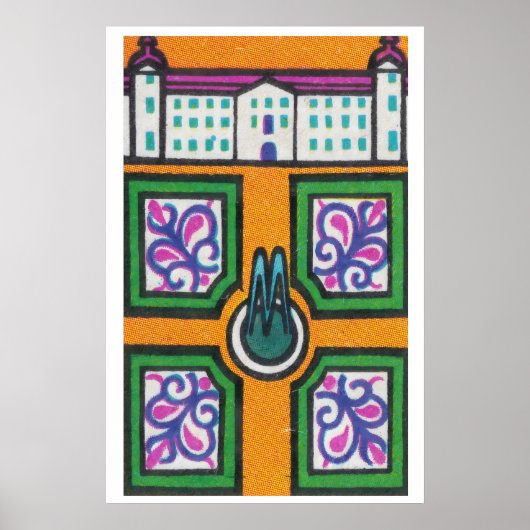 Symmetrican Tuinen - Matchbox Print - Esthetisch (Voorkant)