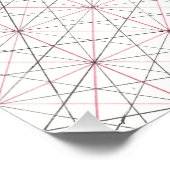 Symmetrie en subatomica perfect poster (Hoek)