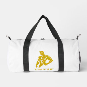 Symmetrie is kunst Gouden tijdperk Bodybuilding Mo Plunjezak