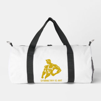 Symmetrie is kunst Gouden tijdperk Bodybuilding Mo Plunjezak