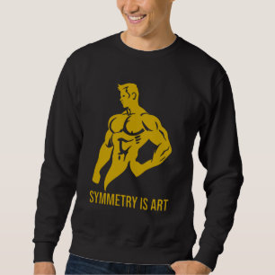Symmetrie is kunst Gouden tijdperk Bodybuilding Mo Trui