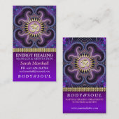 Symmetrie OM Yoga Meditation Visitekaartje (Voorkant / Achterkant)