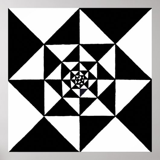 Symmetrie Poster (Voorkant)