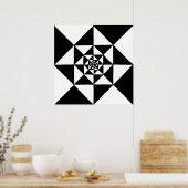 Symmetrie Poster (Keuken)