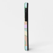 symmetrie van met bloem gekleurd glas Case-Mate iPhone case (Achterkant/links)