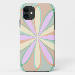 symmetrie van met bloem gekleurd glas Case-Mate iPhone case