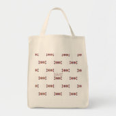 Symmetrie Winkelzak Tote Bag (Voorkant)