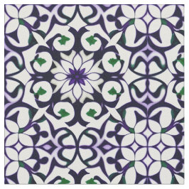  symmetrisch bloemmotief stof