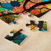 SYMMETRISCH BOS JAPANSE KUNSTSTIJL LEGPUZZEL (Zijkant)