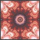 Symmetrisch Mandelbrot Zoom Sticker (Voorkant)