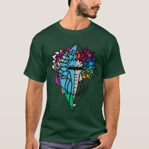 Symmetrisch olifant t-shirt
