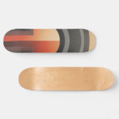Symmetrisch ontwerp met bogen persoonlijk skateboard (Horizontaal)