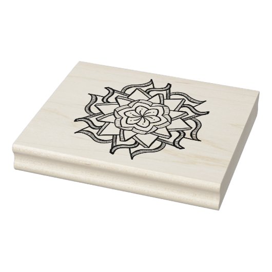 Symmetrisch ontwerp rubberstempel (Stempel)