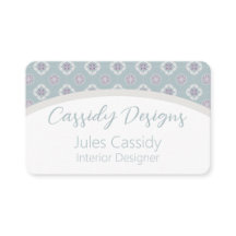 Symmetrisch Roze Bloem Tegelpatroon op Salie Arch