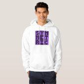 Symmetrisch, Spiegelsymmetrisch Hoodie (Voorkant volledig)