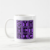 Symmetrisch, Spiegelsymmetrisch Koffiemok (Links)