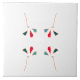 Symmetrisch vormgeving tegeltje