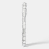 symmetrisch witgekalkt houtpatroon Case-Mate iPhone case (Achterkant / Rechts)