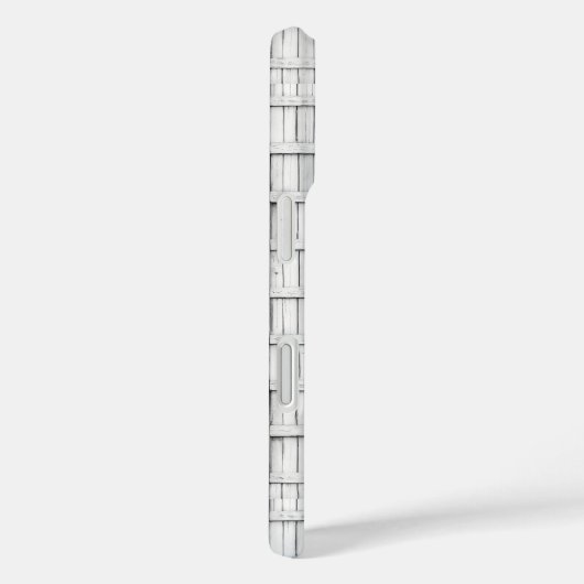 symmetrisch witgekalkt houtpatroon Case-Mate iPhone case (Achterkant / Rechts)