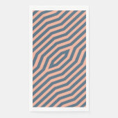 Symmetrische diagonale strepen achtergrond 10 servet (Voorkant)