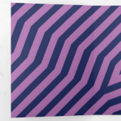 Symmetrische diagonale strepen achtergrond 11 drieluik wenskaart (Binnenzijde eerst)