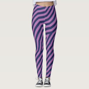 Symmetrische diagonale strepen achtergrond 11 leggings