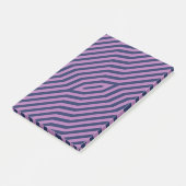 Symmetrische diagonale strepen achtergrond 11 post-it® notes (Schuin)