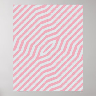 Symmetrische diagonale strepen achtergrond 13 poster